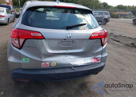2018 Honda Hr-V Lx из США, поврежденный, VIN 3CZRU6H38JM706526